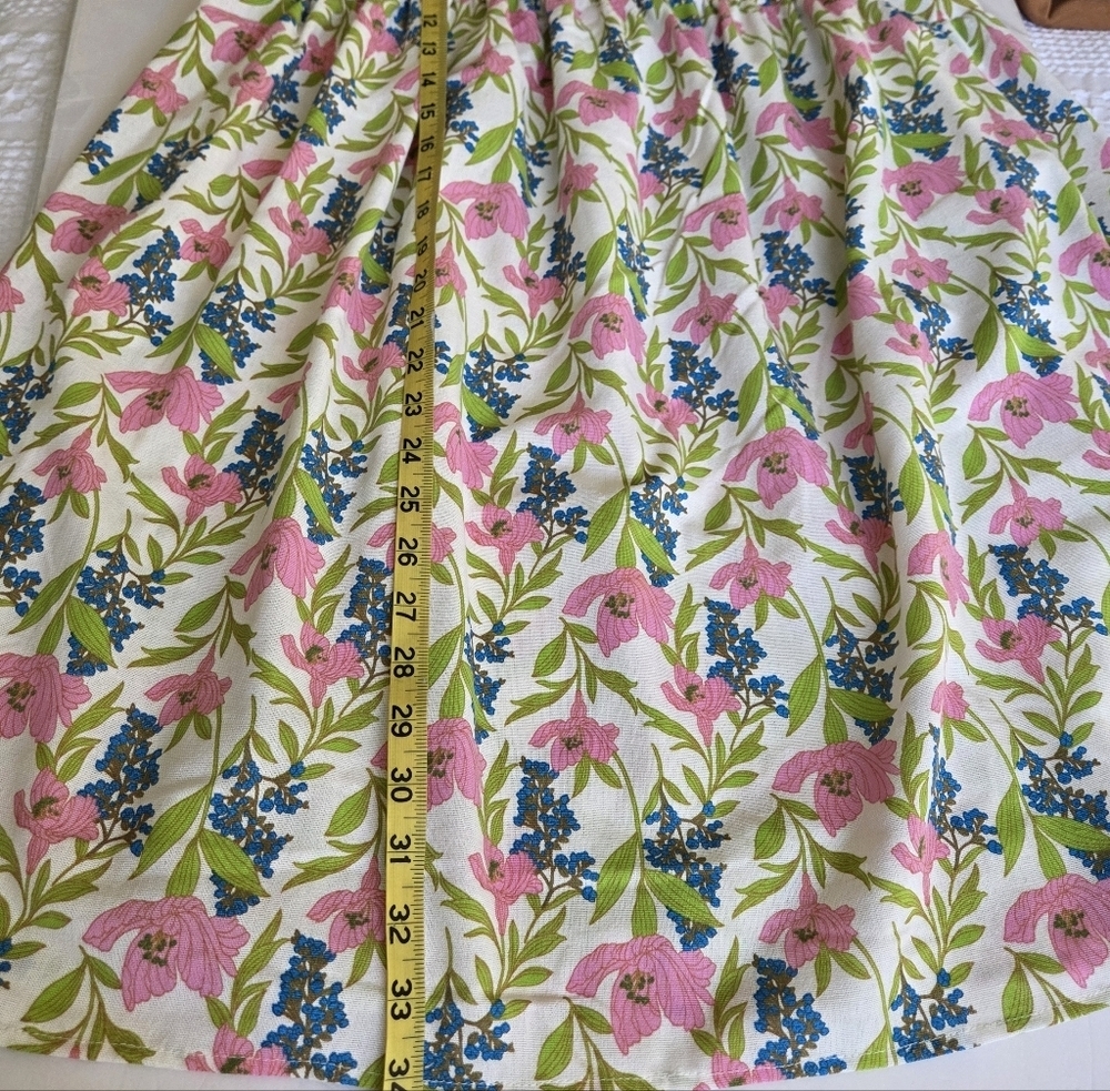 Floral Sleeveless Babydoll Dress with Ruffle Straps - Picture 5 of 10